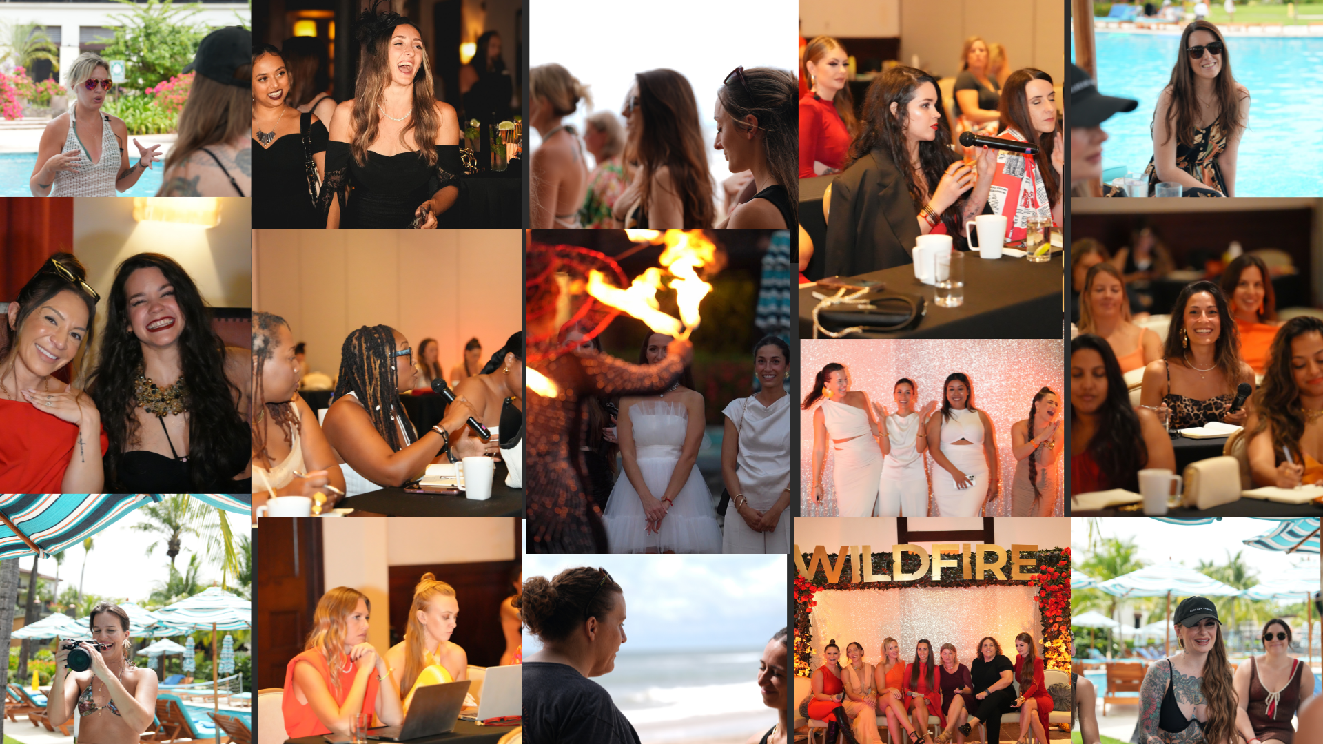 Inside Wildfire, moments from the retreat, masterminding, and the room